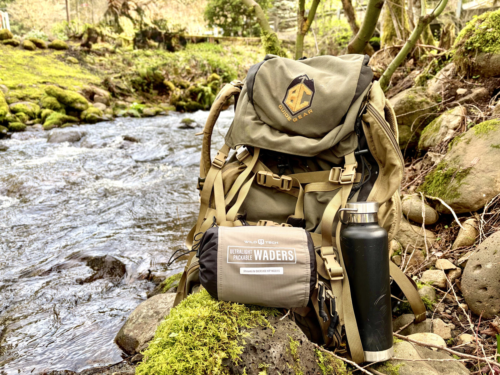 WildTech | StreamLite Overshoe Hip Waders