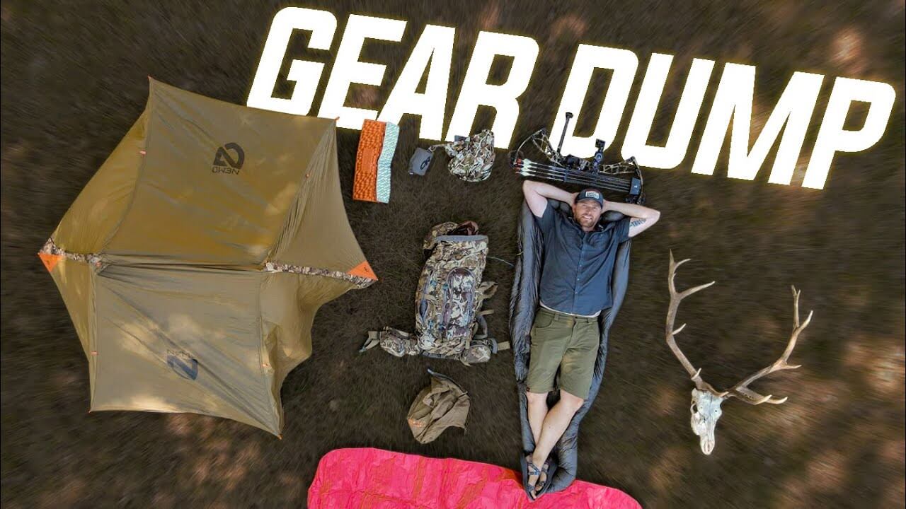 Archery Elk Gear Dump (FROM BACKCOUNTRY TO BASE CAMP)