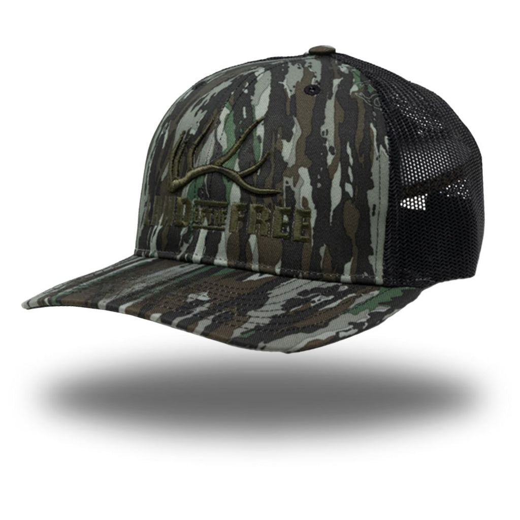 Real Tree Camo Lighting Cap LOF 3D Hat Realtree OG