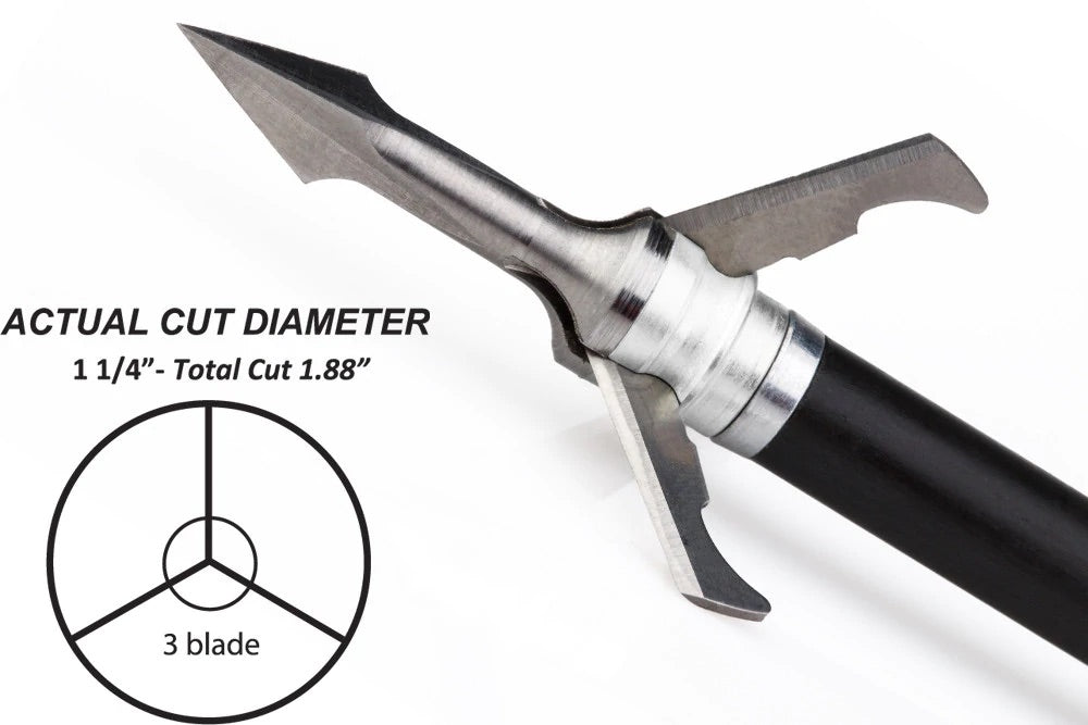 Grim Reaper | Fatal Steel Mechanical Broadheads