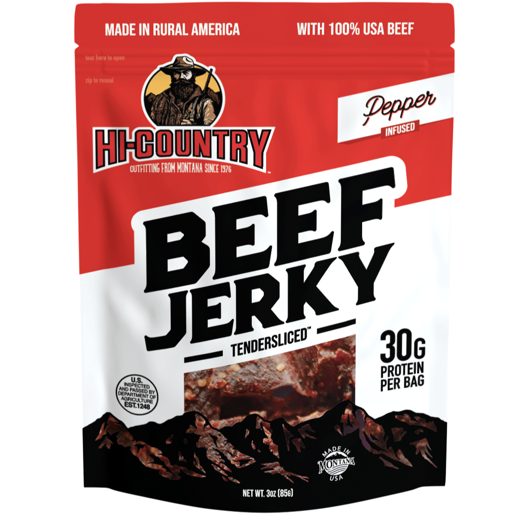 Pepper Infused Beef Jerky