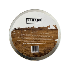 Baker's Boots | Baker's Boot Wax - 7 Oz.