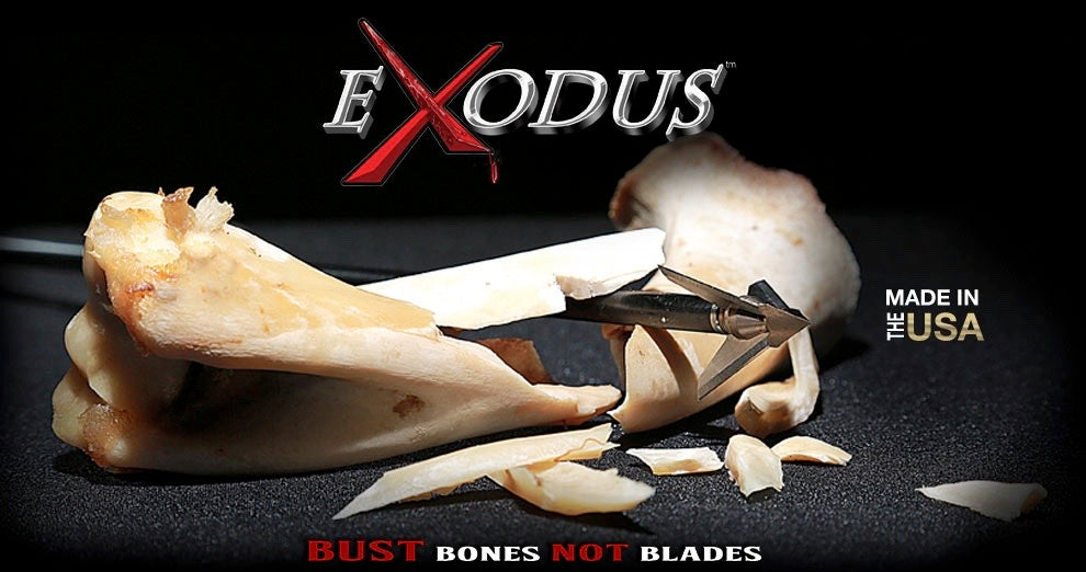 QAD | Exodus Full & Swept Blade Broadheads (3-pack)