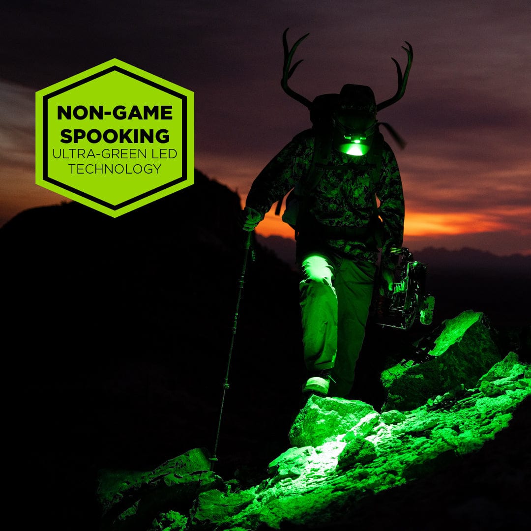 PEAX BACKCOUNTRY DUO HEADLAMP - GREEN