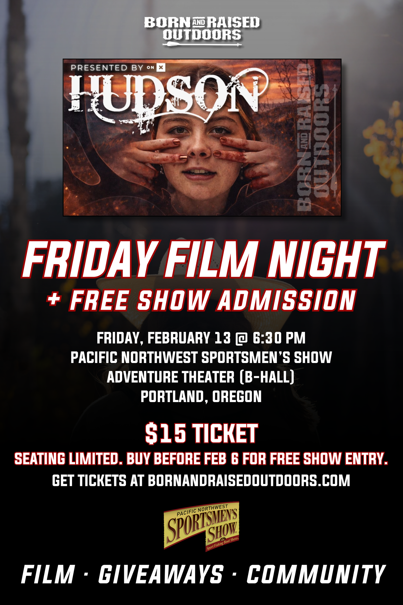 PNW Show Friday Film Night + FREE Show Admission