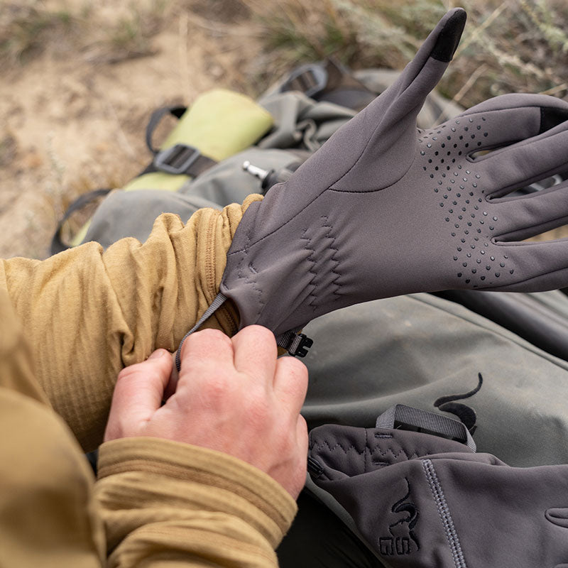 Stone Glacier | Graupel Fleece Gloves