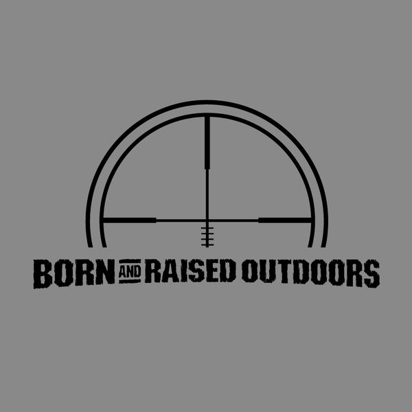 RETICLE - DECAL - Born and Raised Outdoors